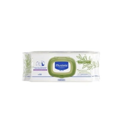 MUSTELA LINGETTES HUILE OLIVE 50 UNITES