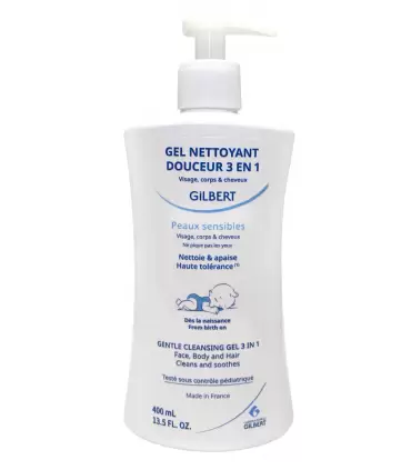 GILBERT GEL NETTOYANT DOUCEUR 3EN 1 400ML