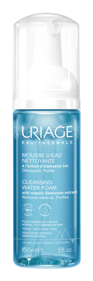 URIAGE MOUSSE D EAU NETTOYANTE 150ML