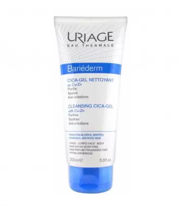 URIAGE BARIEDERM CICA GEL NETTOYANT 200ML