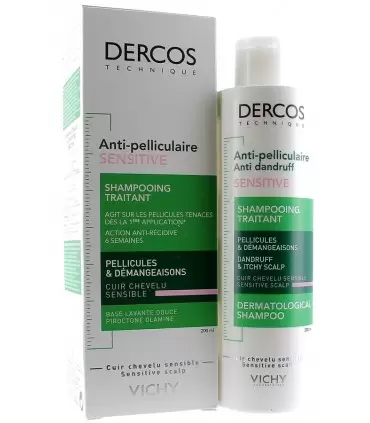 DERCOS SHAMP ANTI-PELL SENSITIVE 200 ML